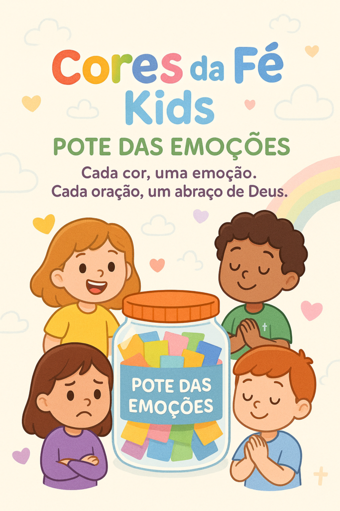 Cores da Fé Kids - Pote das Emoções